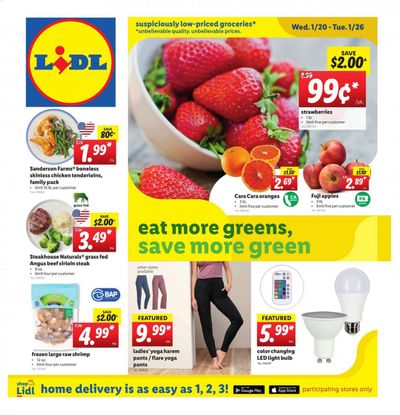 Lidl Weekly Ad Flyer January 20 to January 26