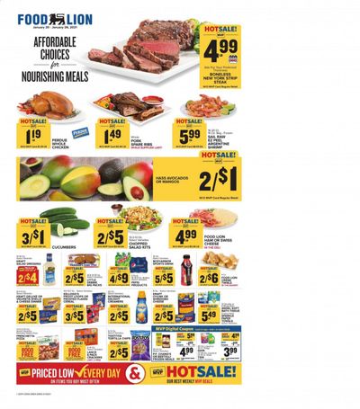 Food Lion (DE) Weekly Ad Flyer January 20 to January 26