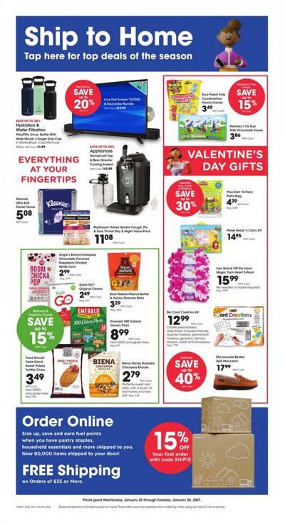 Smith's (AZ, ID, MT, NM, NV, UT, WY) Weekly Ad Flyer January 20 to January 26