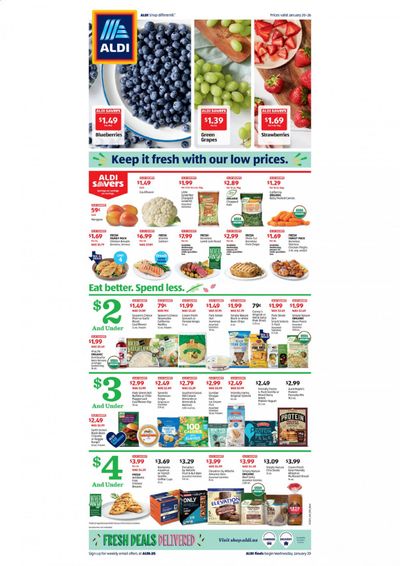 ALDI Weekly Ad Flyer January 20 to January 26