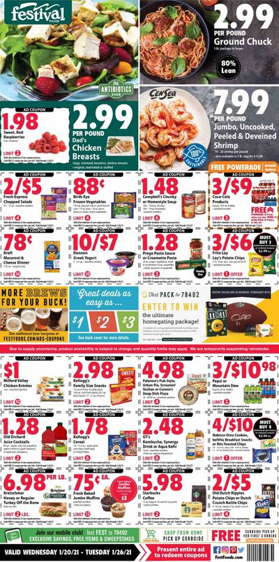 Festival Foods Weekly Ad Flyer January 20 to January 26
