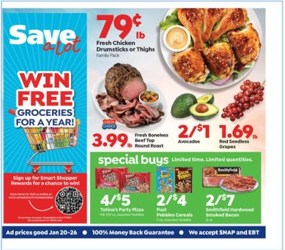 Save a Lot Weekly Ad Flyer January 20 to January 26