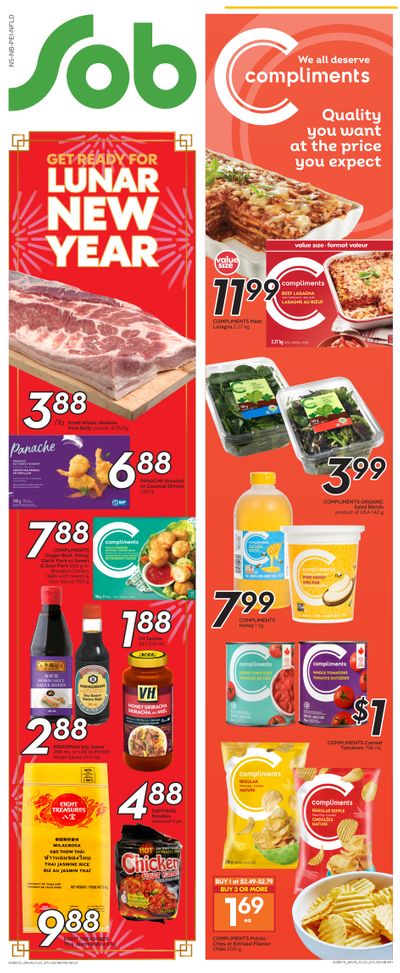 Sobeys (NS) Flyer January 21 to 27