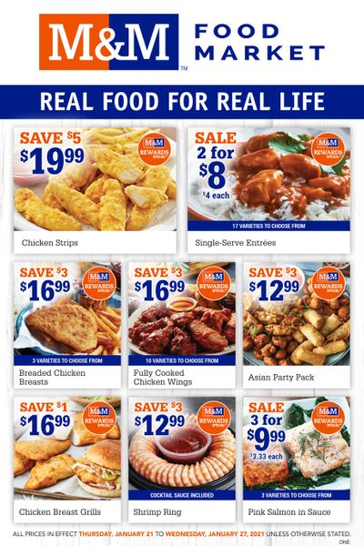 M&M Food Market (ON) Flyer January 21 to 27