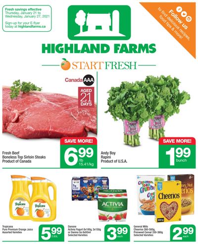Highland Farms Flyer January 21 to 27