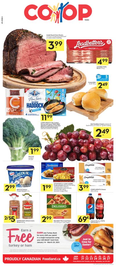 Foodland Co-op Flyer January 21 to 27