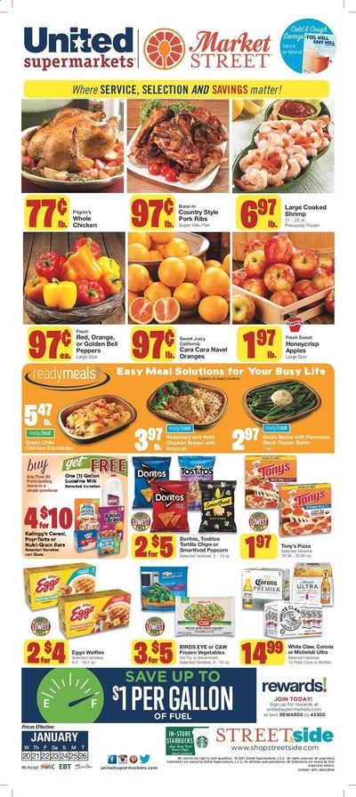 United Supermarkets Weekly Ad Flyer January 20 to January 26