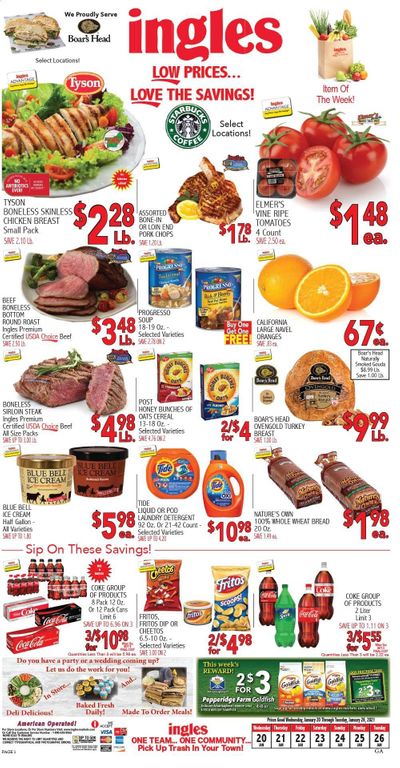 Ingles Weekly Ad Flyer January 20 to January 26