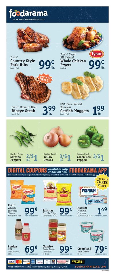 Foodarama Weekly Ad Flyer January 20 to January 26, 2021