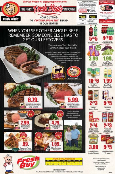 Piggly Wiggly (NC) Weekly Ad Flyer January 20 to January 26, 2021