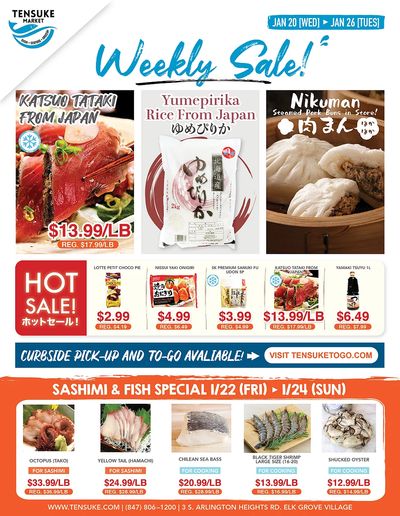 Tensuke Market Weekly Ad Flyer January 20 to January 26, 2021