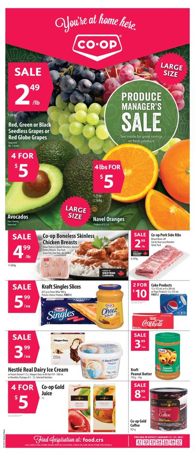 Co-op (West) Food Store Flyer January 21 to 27