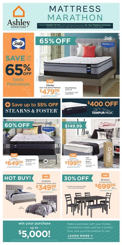 Ashley HomeStore (West) Flyer January 19 to 28