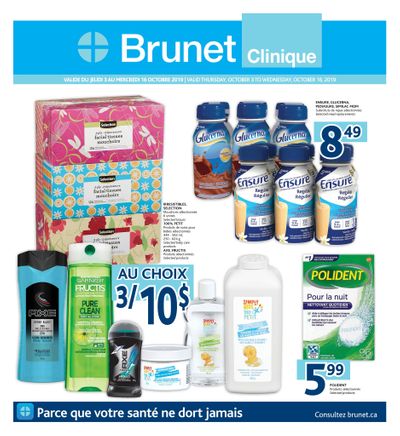 Brunet Clinique Flyer October 3 to 16