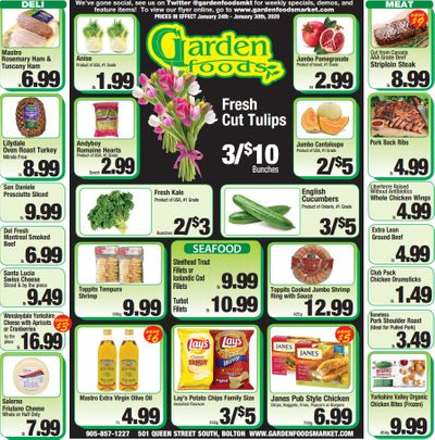 Garden Foods Flyer January 24 to 30
