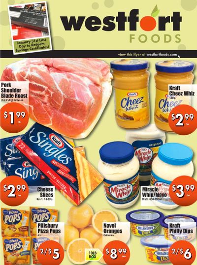 Westfort Foods Flyer January 24 to 30