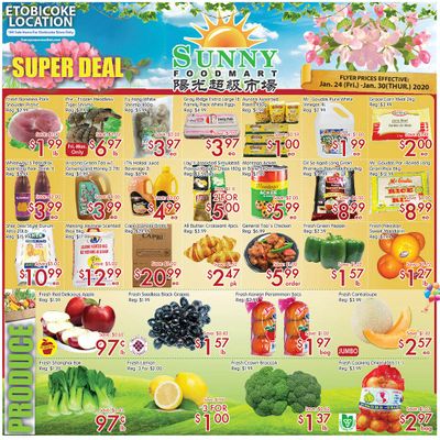 Sunny Foodmart (Etobicoke) Flyer January 24 to 30
