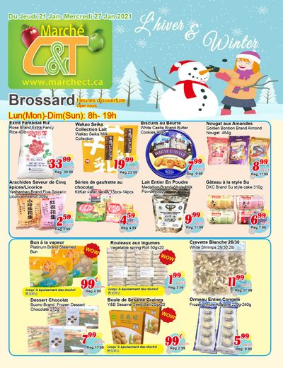 Marche C&T (Brossard) Flyer January 21 to 27