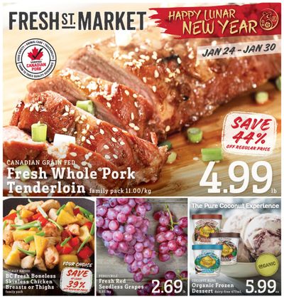 Fresh St. Market Flyer January 24 to 30