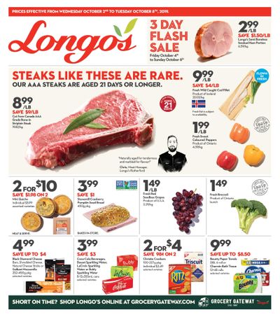 Longo's Flyer October 2 to 8