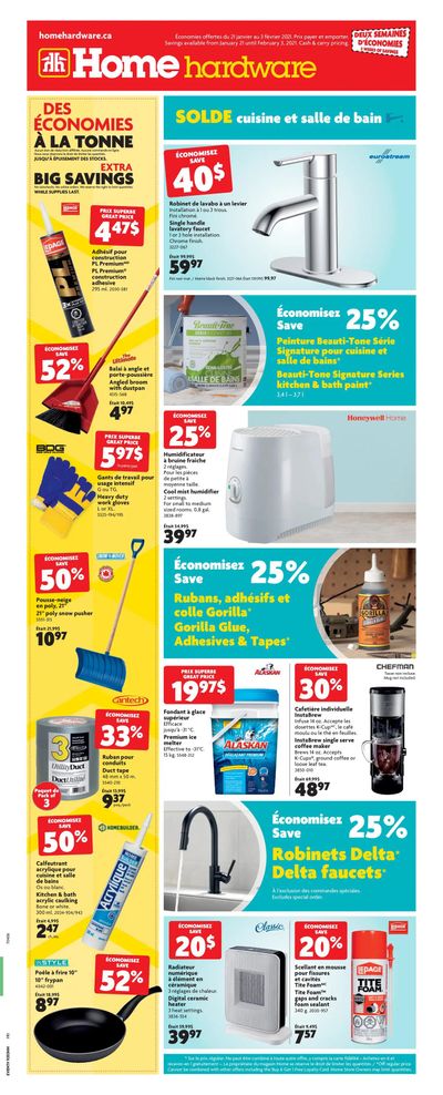 Home Hardware (QC) Flyer January 21 to February 3