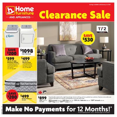 Home Furniture (Atlantic) Flyer January 21 to 31