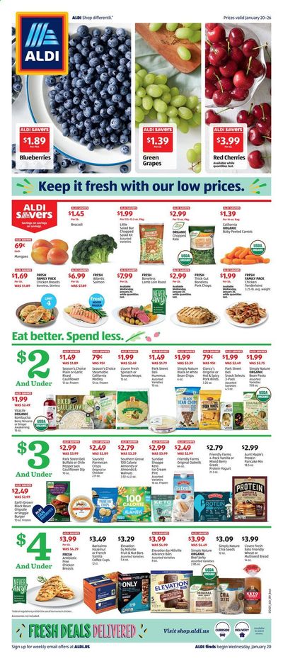 ALDI (NC, NY, PA, SC, TN, VA, WV) Weekly Ad Flyer January 20 to January 26