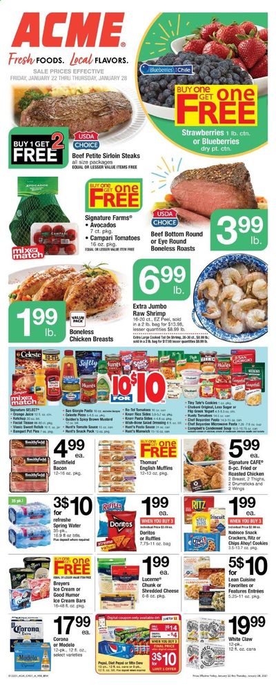 ACME Weekly Ad Flyer January 22 to January 28