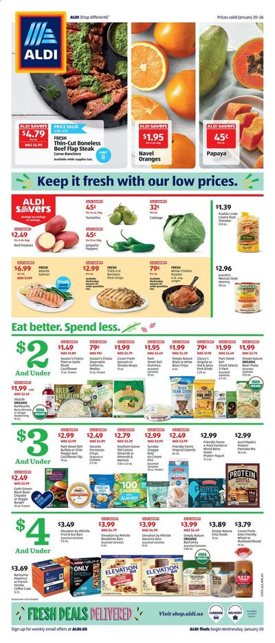 ALDI (CA) Weekly Ad Flyer January 20 to January 26
