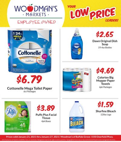 Woodman's Markets (IL, WI) Weekly Ad Flyer January 21 to January 27