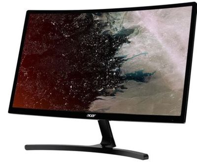 Acer ED242QR Abidpx 24" Full HD 1920 x 1080 144Hz DVI HDMI DisplayPort AMD FreeSync Technology Widescreen Backlit LED Curved Gaming Monitor For $209.99 At Newegg Canada