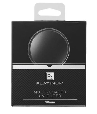 Platinum Series 58mm Camera UV Filter (PT-MCUVF58-C) For $2.95 At Best Buy Canada