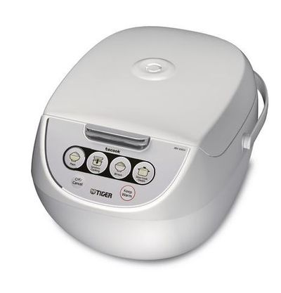 Tiger JBV-A 10 Cup Micom Rice Cooker with Food Steamer and Slow Cooker, White For $80.00 At Walmart Canada