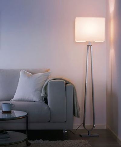 KLABB Floor lamp, off-white For $59.99 At IKEA Canada