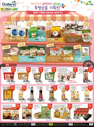 Galleria Supermarket Flyer January 22 to 28
