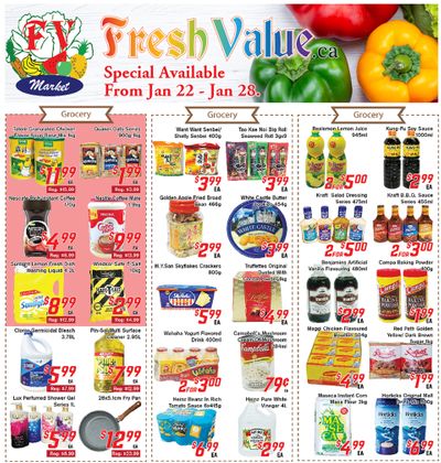 Fresh Value Flyer January 22 to 28