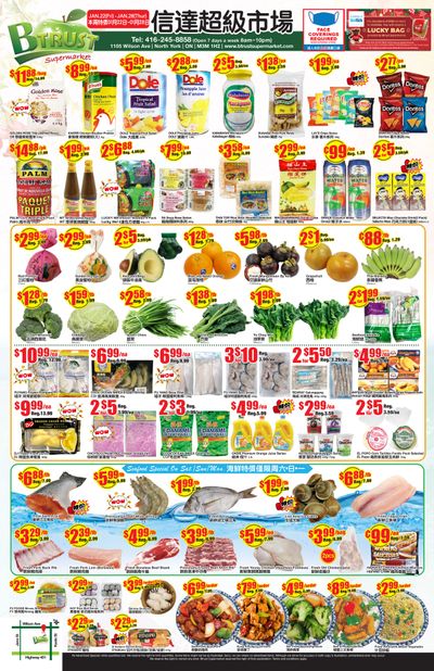 Btrust Supermarket (North York) Flyer January 22 to 28