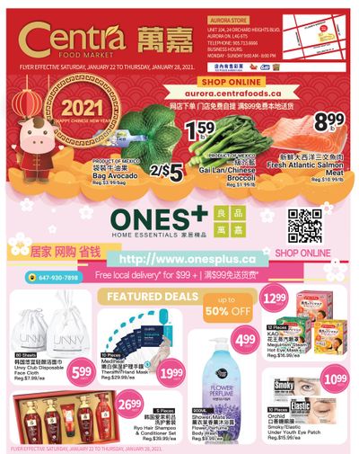 Centra Foods (Aurora) Flyer January 22 to 28