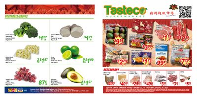 Tasteco Supermarket Flyer January 22 to 28