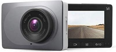 YI Smart Dash Cam, 2.7" Screen 1080P60 FHD 165° Wide Angle Front Dashboard Camera Car DVR Vehicle Backup Video Recorder with Loop Recording, G-Sensor, Phone APP, WDR, ADAS - Grey For $69.99 At Amazon Canada