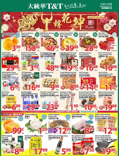 T&T Supermarket (Waterloo) Flyer January 22 to 28