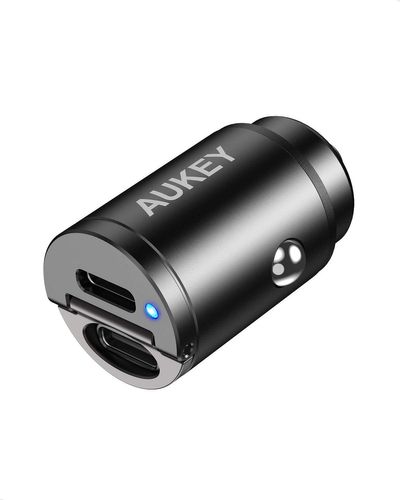 AUKEY USB Car Charger,Dual Port USB-C 30W PD Car Charger,4.8A All Metal Fast Car Charger Mini Cigarette On Sale for $ 18.99 at Amazon Canada