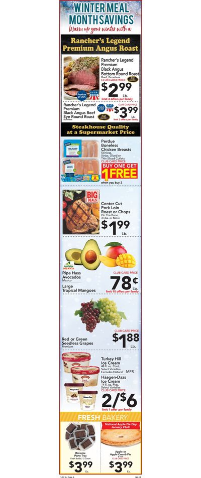 Foodtown Weekly Ad Flyer January 22 to January 28, 2021