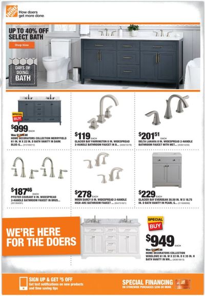 The Home Depot Weekly Ad Flyer January 21 to January 28