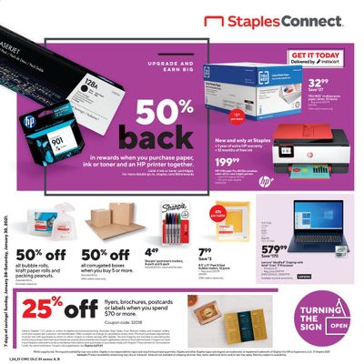Staples Weekly Ad Flyer January 24 to January 30