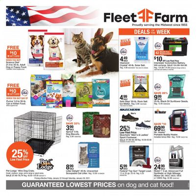 Fleet Farm Weekly Ad Flyer January 22 to January 30