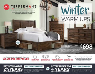 Tepperman's Winter Warm Ups Flyer January 22 to 28