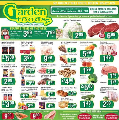Garden Foods Flyer January 22 to 28