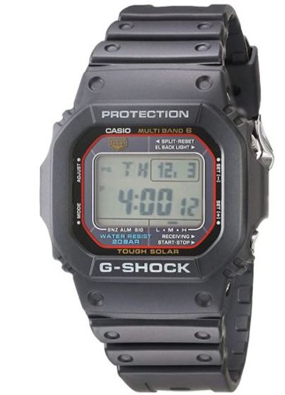 Casio Men's GWM5610-1 G-Shock Solar Watch with Black Band For $118.14 At Amazon Canada
