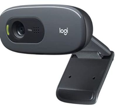 Logitech C270 HD Webcam, 720p Widescreen Video Calling and Recording (960-000694) For $34.98 At Amazon Canada